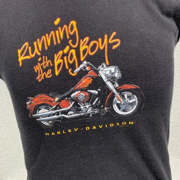 Harley-Davidson Kids size L (14-16) Sleeveless T Shirt Top - Picture 2 of 6